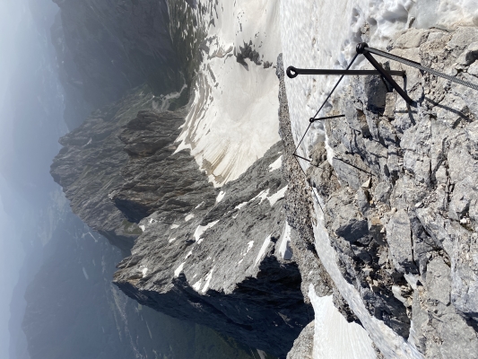 Brandaktuelle Verhältnisse aus dem Höllental (19.06.2024) - Aktuelle Verhältnisse im Höllental | Alpinschule Garmisch