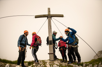 Klettersteigkurs an der Alpspitze vom 26.07 - 27.07.2025