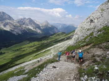 Bergwanderung auf die Zugspitze über das Gatterl am 16.07.2025